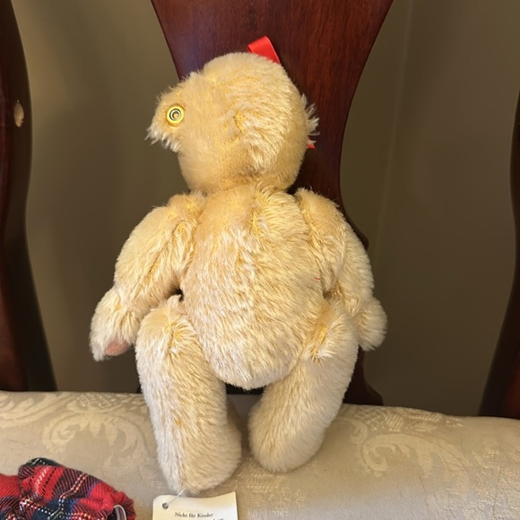Steiff mohair Muffy VanderBear 20th anniversary 2004 collectible bear NWT - Picture 9 of 11
